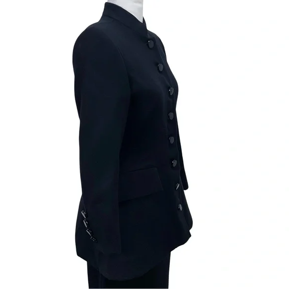 Vintage John Anthony Navy Blue Jacket & Skirt Suit - Picture 6 of 16